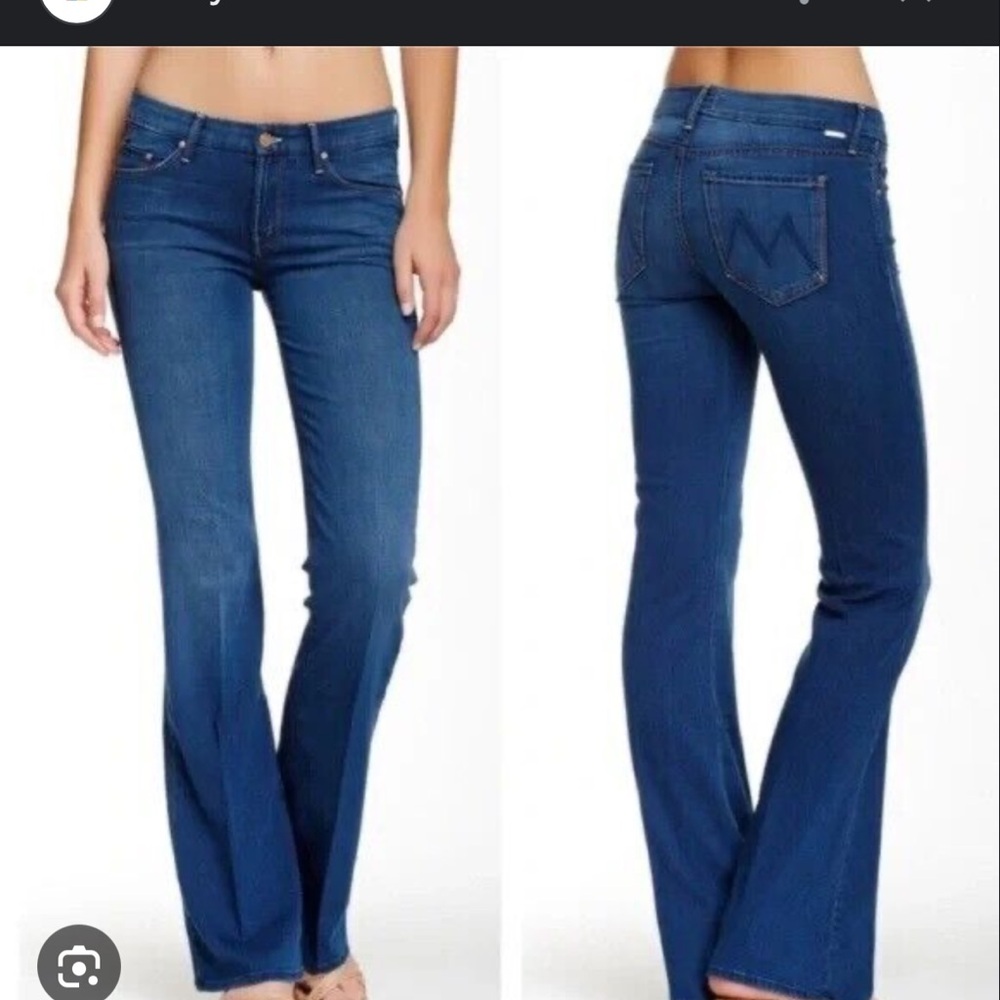 Mother the Cruiser flare jeans low rise